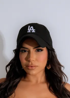 LA Girl Cap Hat Black