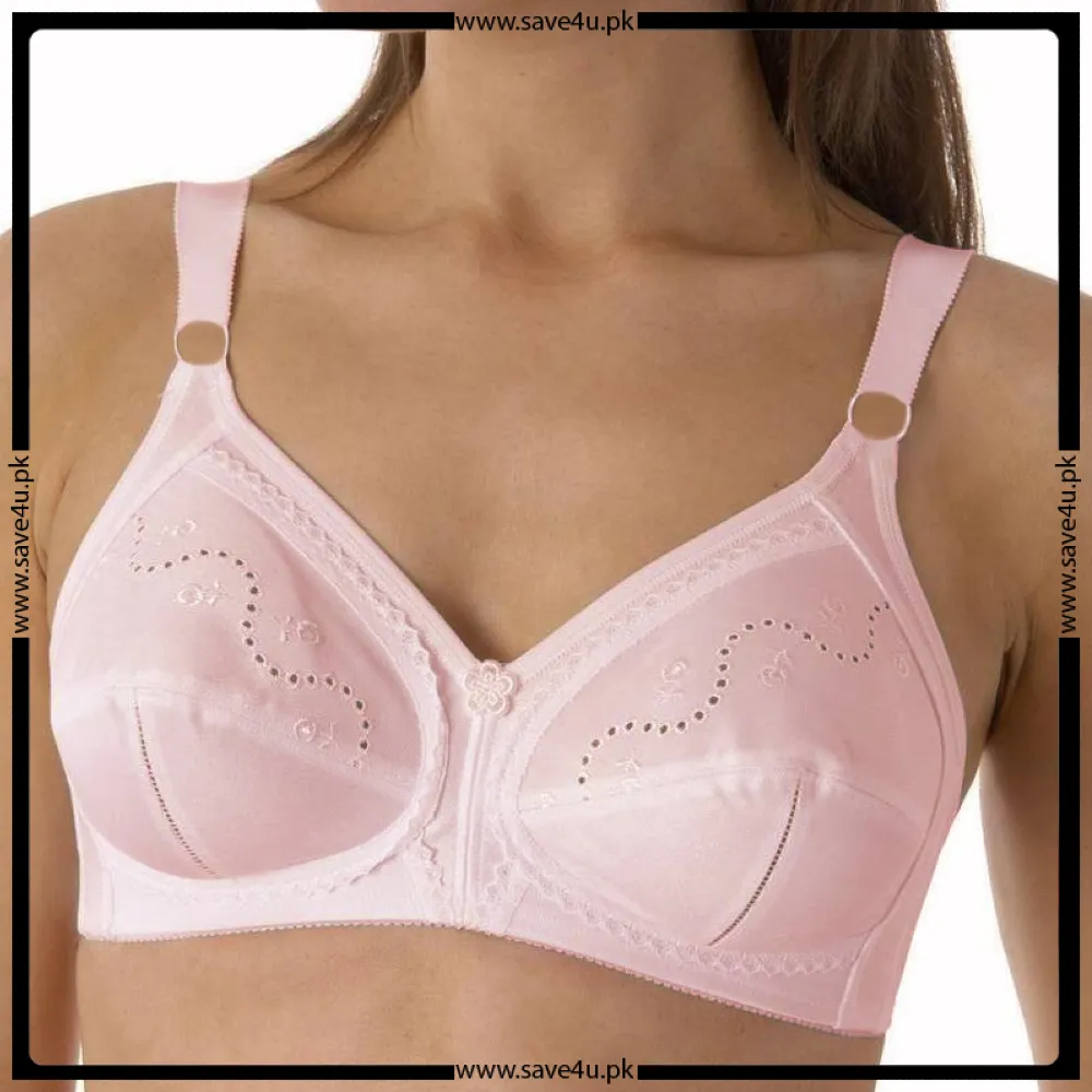 Ladies Full Coverage Comfortable Cotton Non-Padded Bra