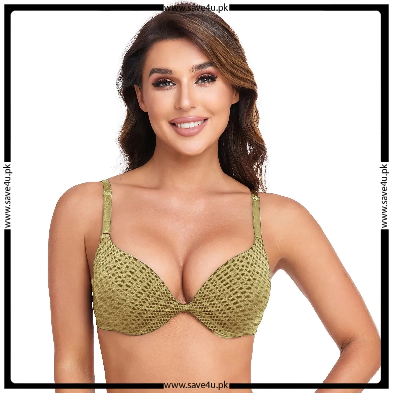 Lightly Padded Underwired Knot Bra