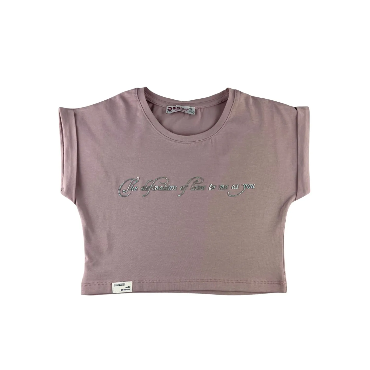 Love Definition Girls Cotton Shirt