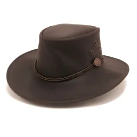 Mallacoota Leather Hat