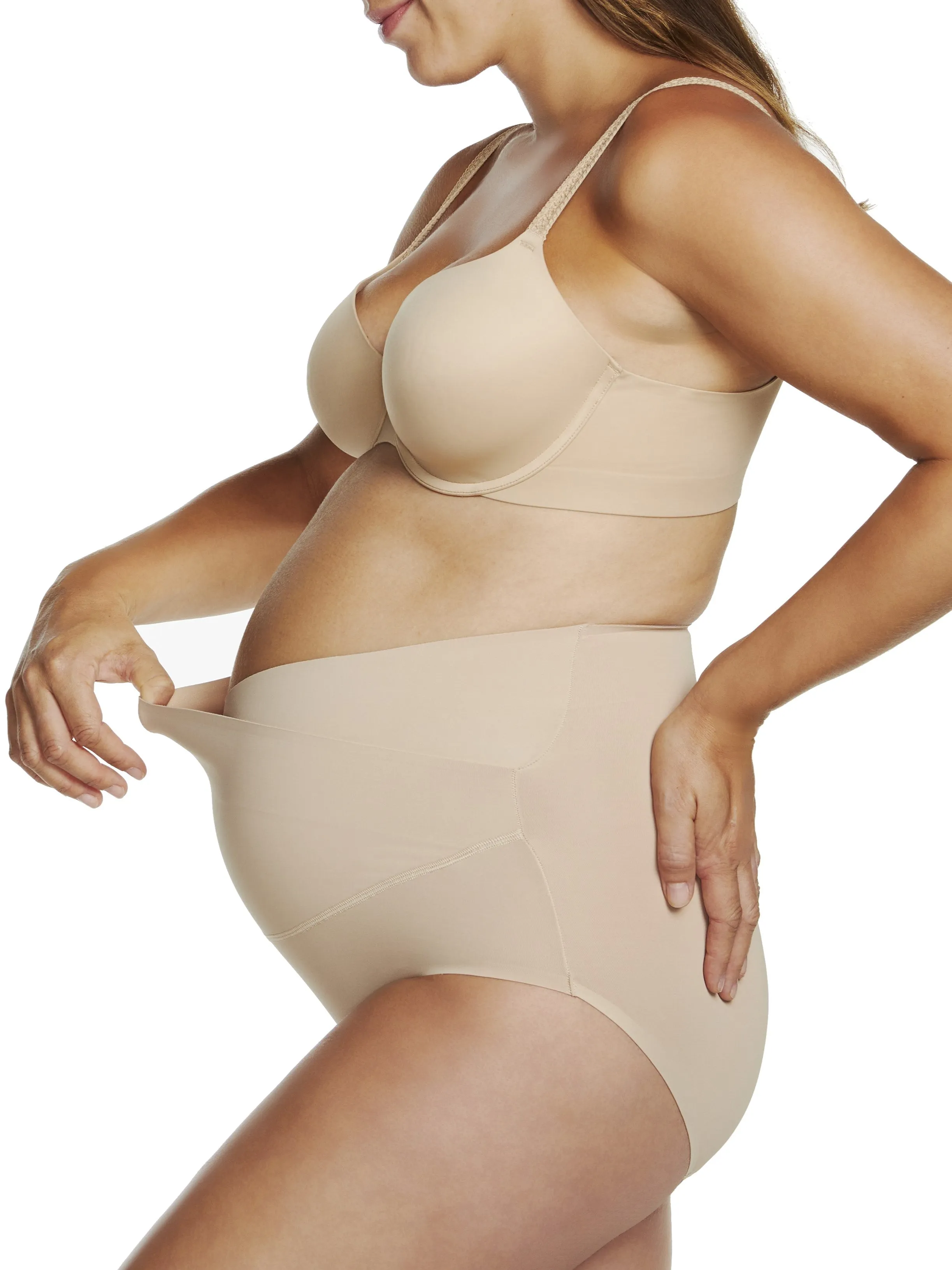 Maternity Wrap-Waist Support Brief