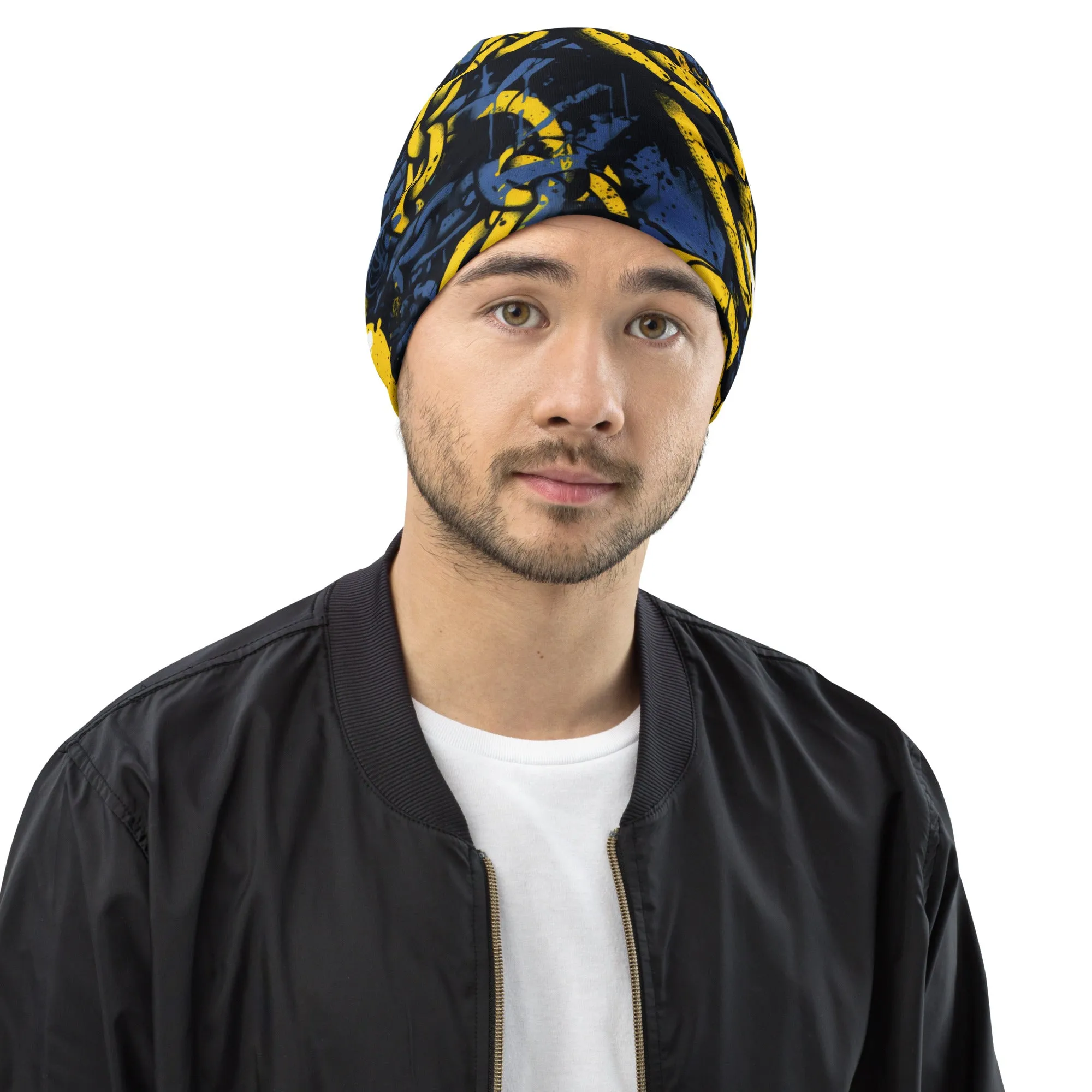 Men's Mile After Mile - Golden Chains 002 Beanie