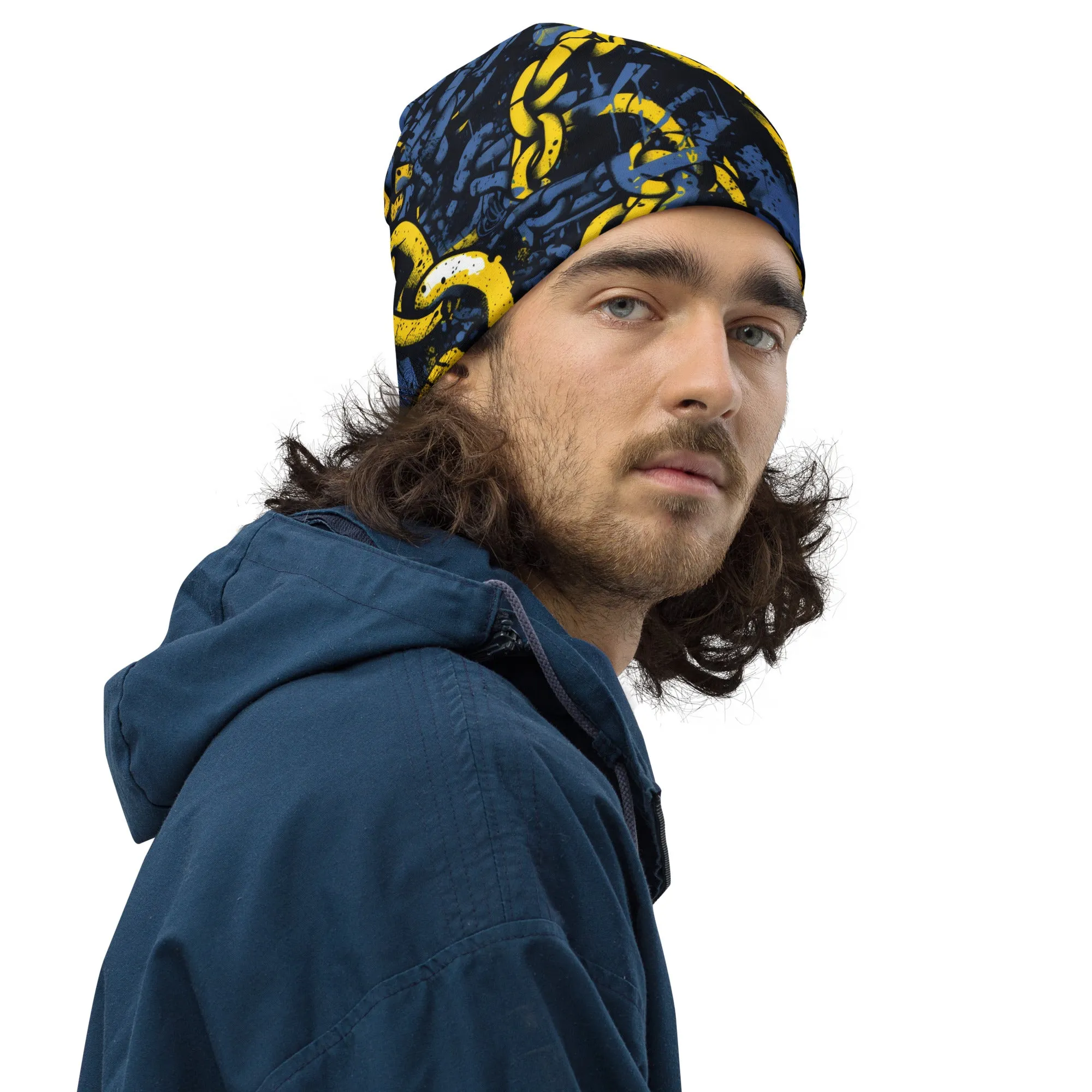 Men's Mile After Mile - Golden Chains 002 Beanie