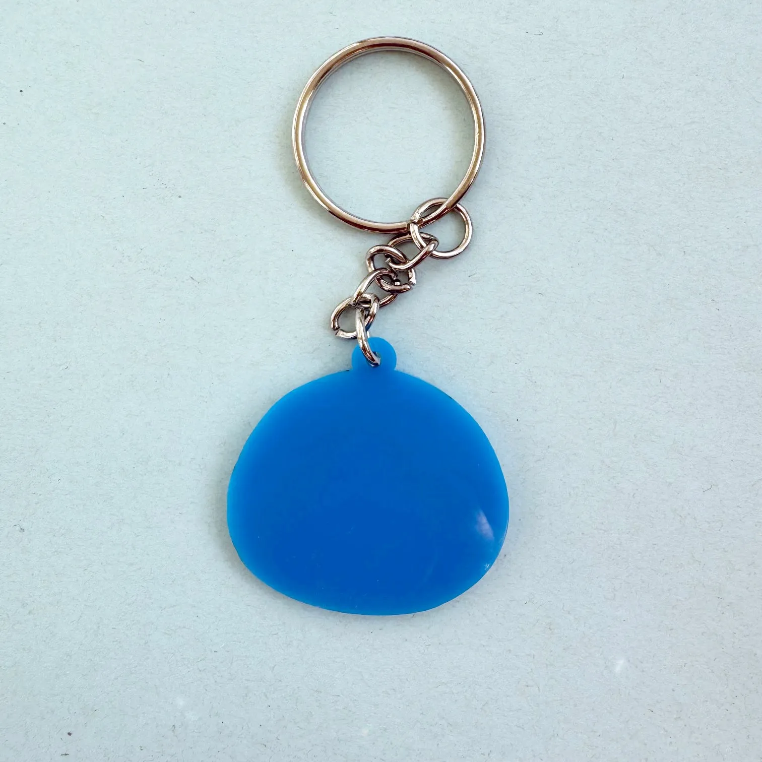 Money Penguin Charm - Blue Acrylic