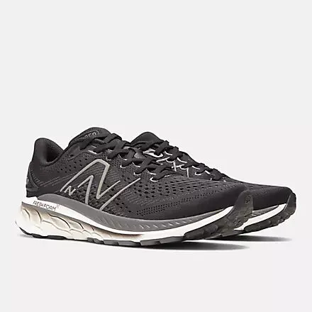 New Balance Fresh Foam X 860v13 Wide (2E) Men's -  Black with white and magnet