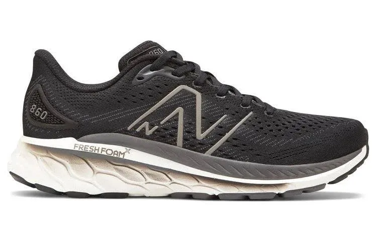 New Balance Fresh Foam X 860v13 Wide (2E) Men's -  Black with white and magnet