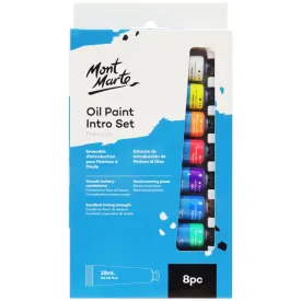 Oil Paint Intro Set Premium 8pc x 18ml (0.6oz)