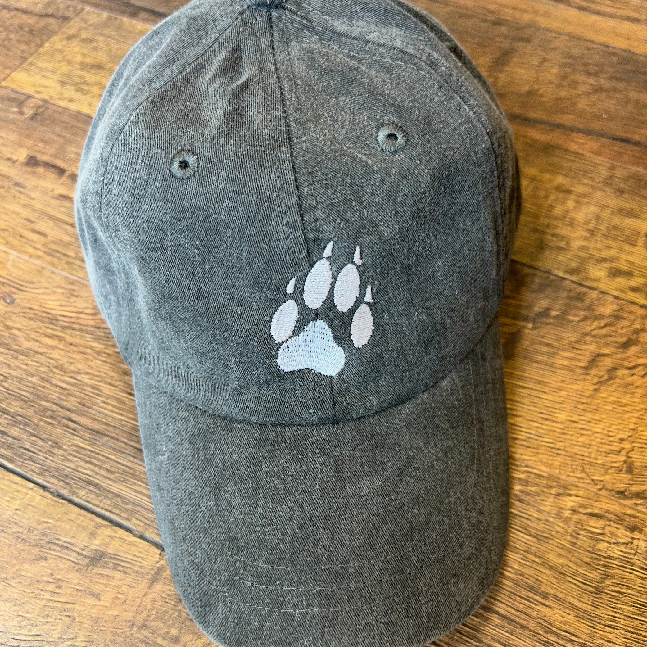 Paw Print Sports Team Baseball Hat