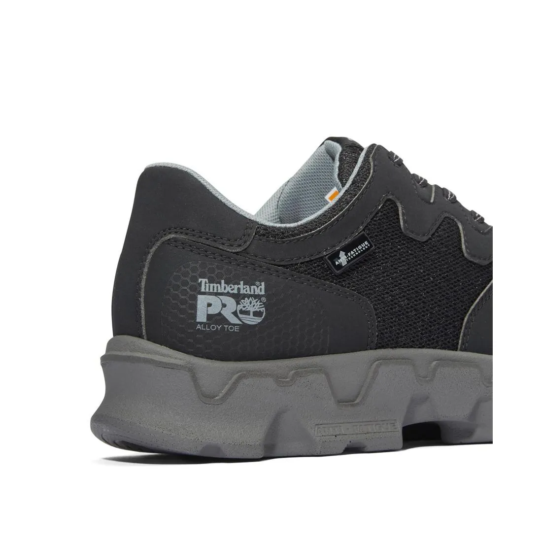 Powertrain Alloy-Toe Work Shoe Black and Grey