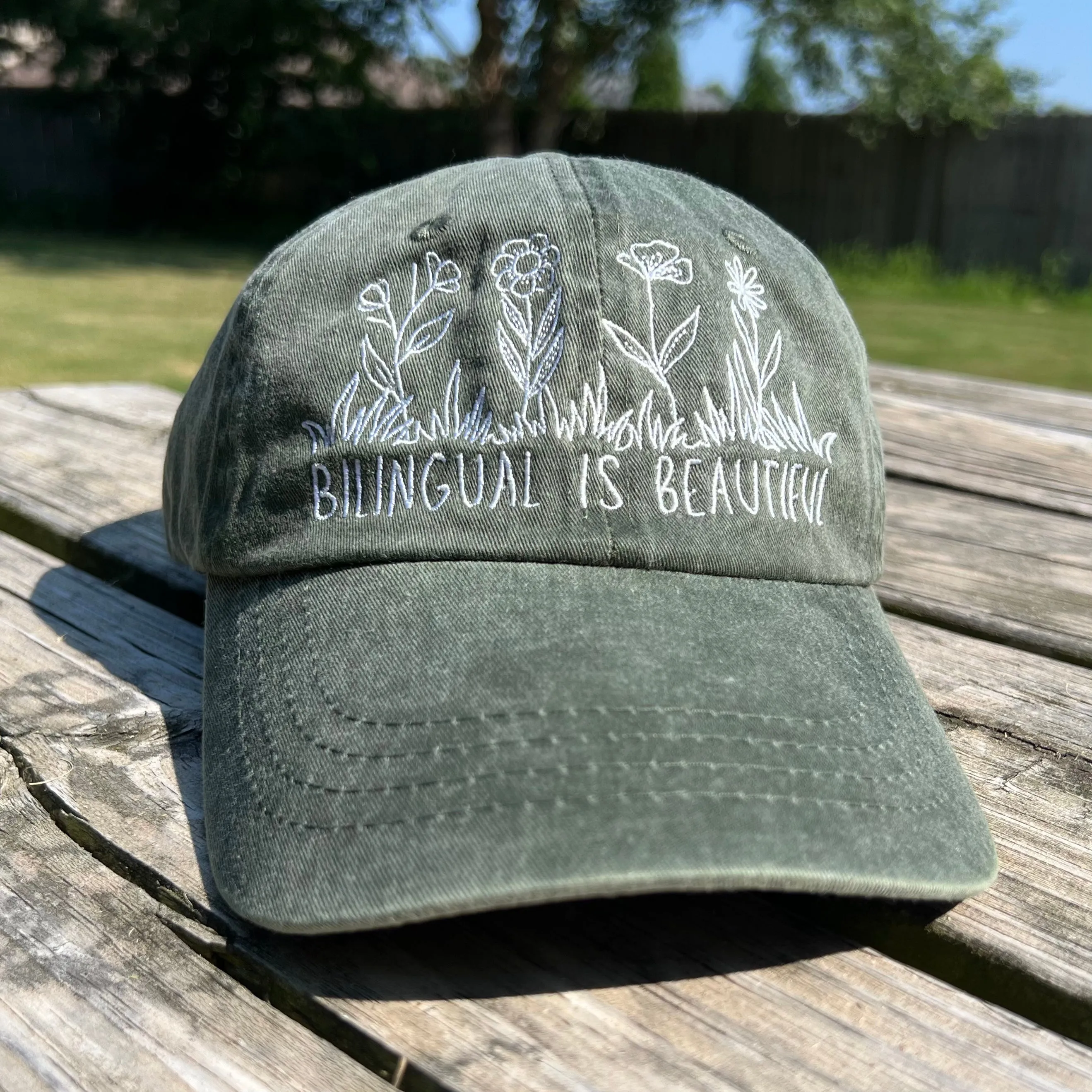 "Bilingual is Beautiful" Hat