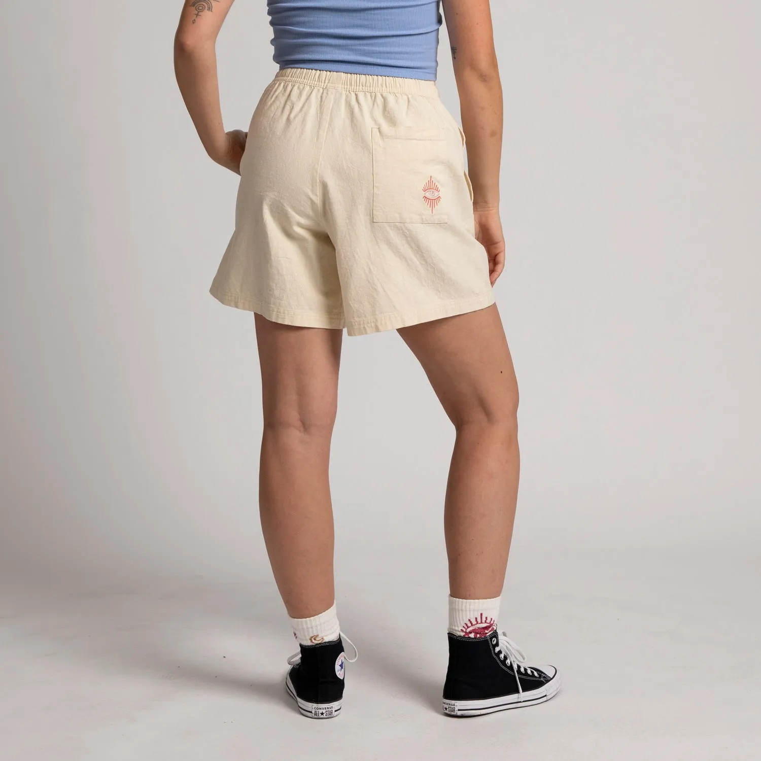 SANTA CRUZ - Scatter Shorts - Off White