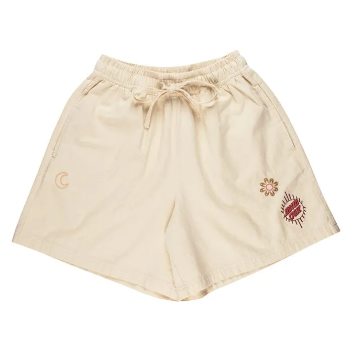 SANTA CRUZ - Scatter Shorts - Off White