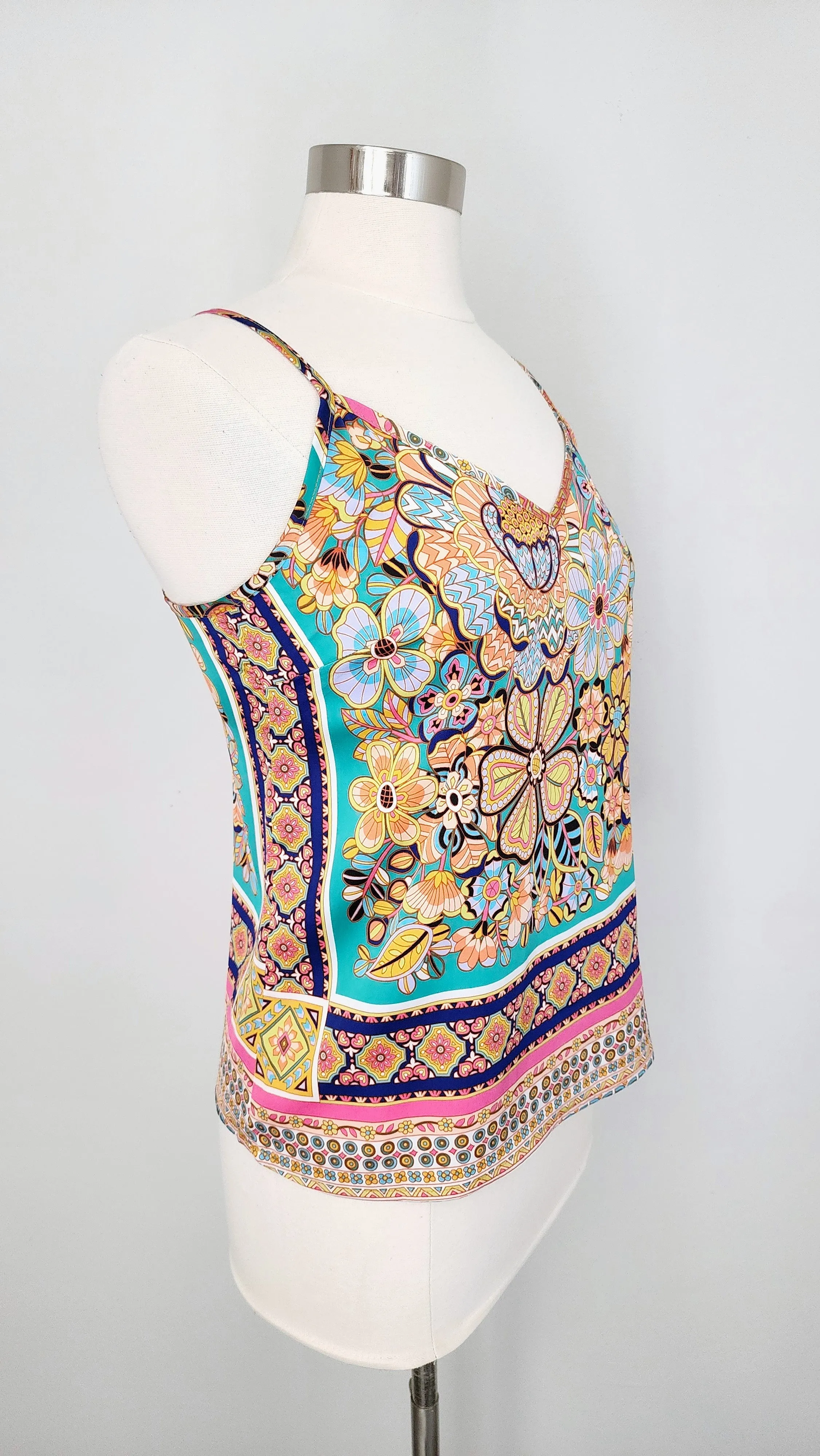 Silk Printed Camisole