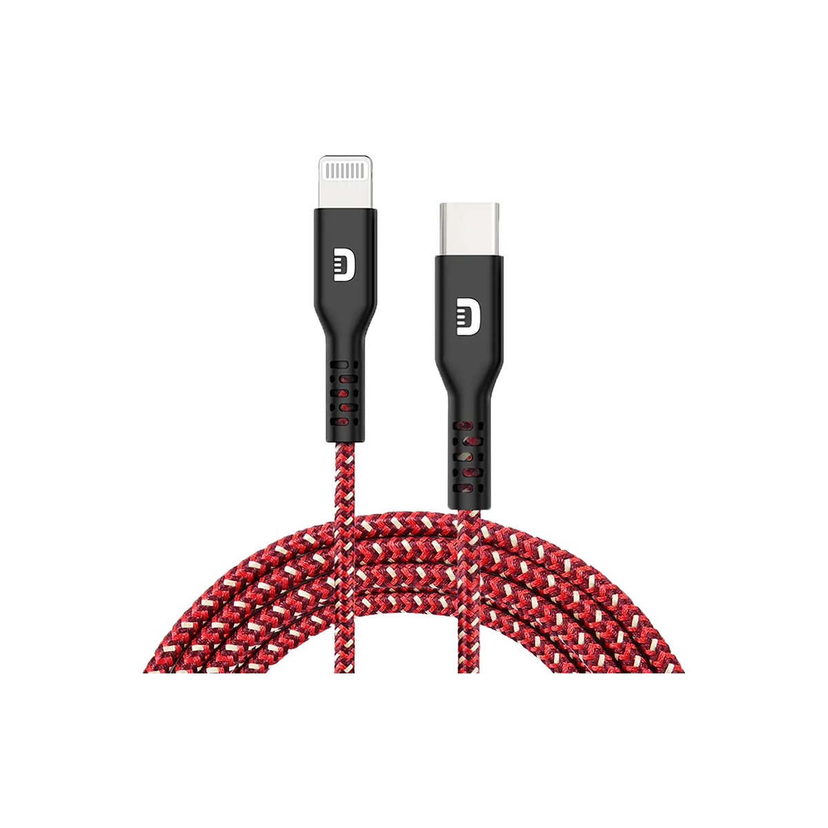 SuperCord USB-C to Lightning Cable (1m/3.3 ft.)