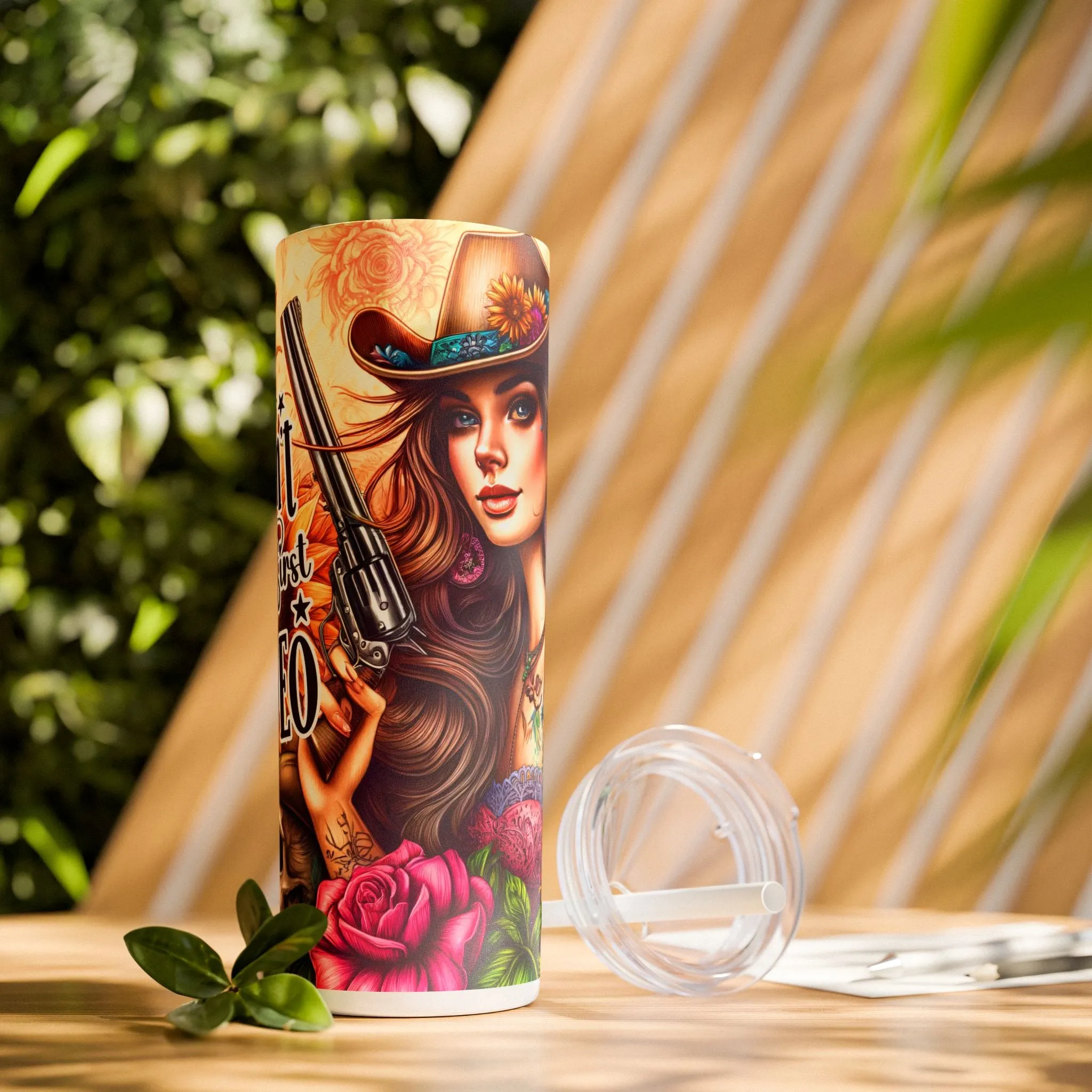 This Ain't My First Rodeo 20 oz Tumbler, Western Tumbler, Cowgirl Tumbler