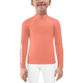 UPF 50 RASH GUARD FLORIDA GIRL ORANGE