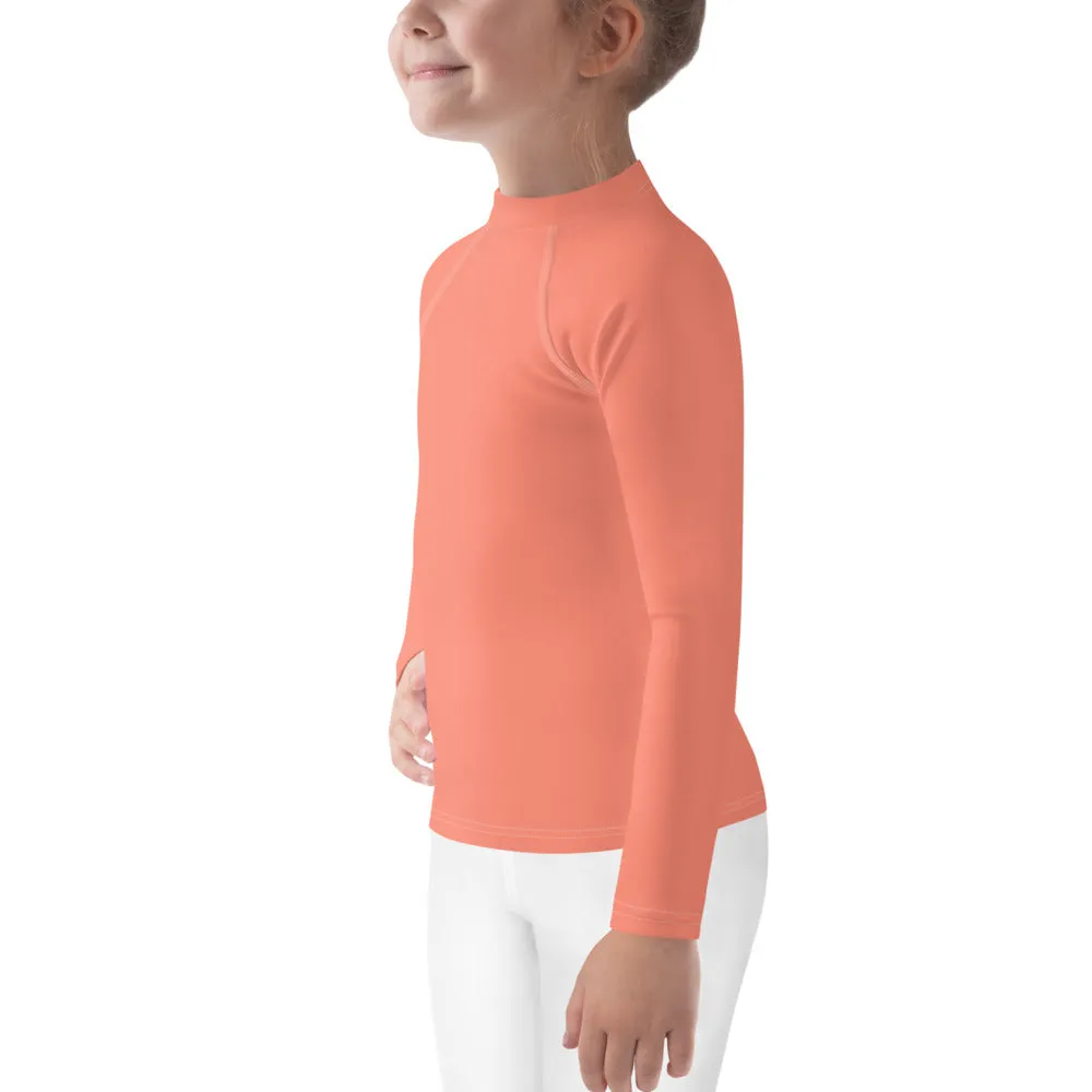 UPF 50 RASH GUARD FLORIDA GIRL ORANGE