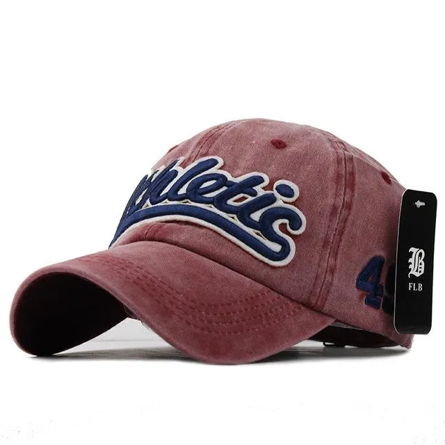 West Louis™ Denim Baseball Snapback Hats