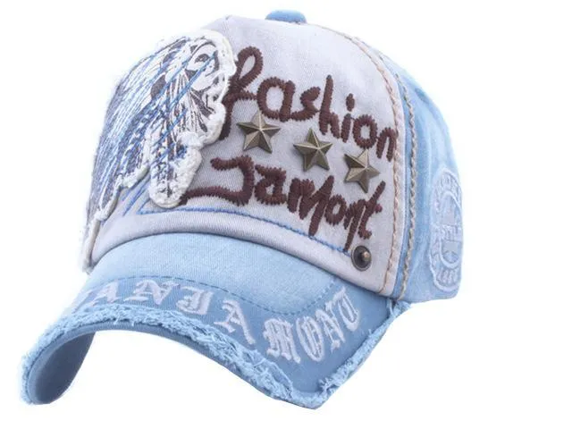 West Louis™ Embroidery Antique Style Baseball Cap