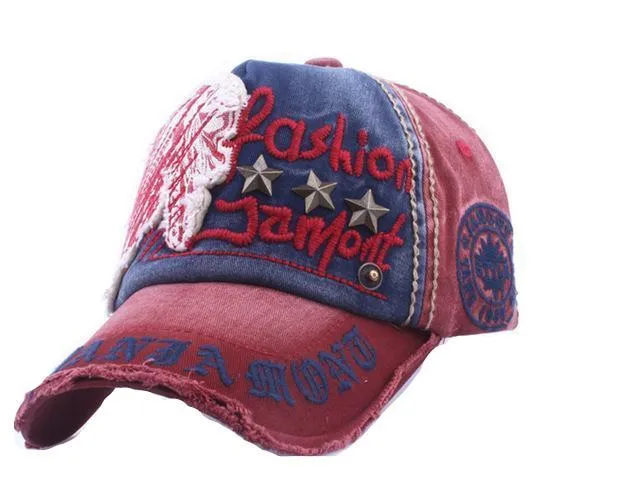 West Louis™ Embroidery Antique Style Baseball Cap