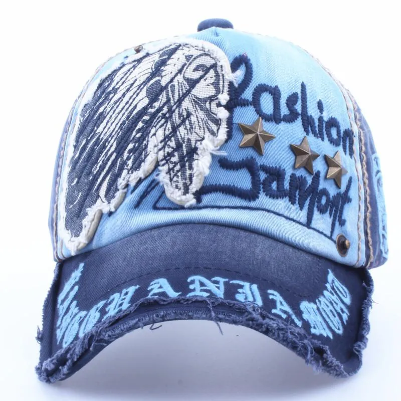 West Louis™ Embroidery Antique Style Baseball Cap