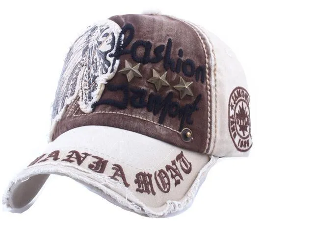 West Louis™ Embroidery Antique Style Baseball Cap