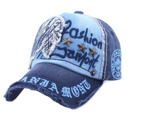 West Louis™ Embroidery Antique Style Baseball Cap