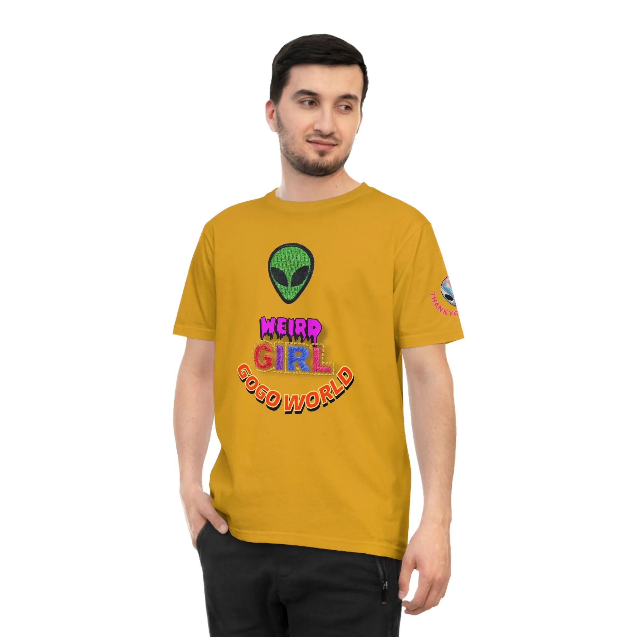 WIERD GIRL GOGOWORLD  T-shirt