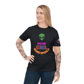 WIERD GIRL GOGOWORLD  T-shirt